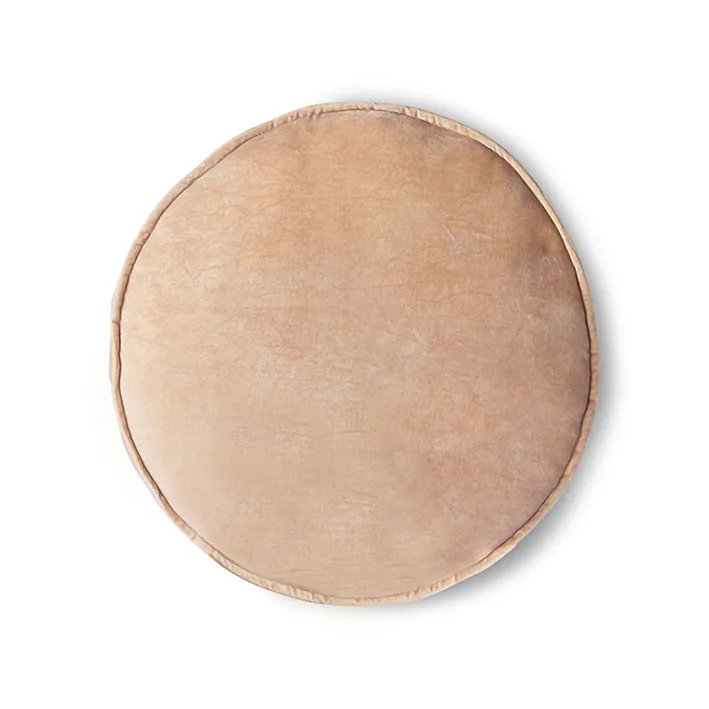 Tuolityyny pyöreä Ø60 cm, Sametti-persikka HKliving