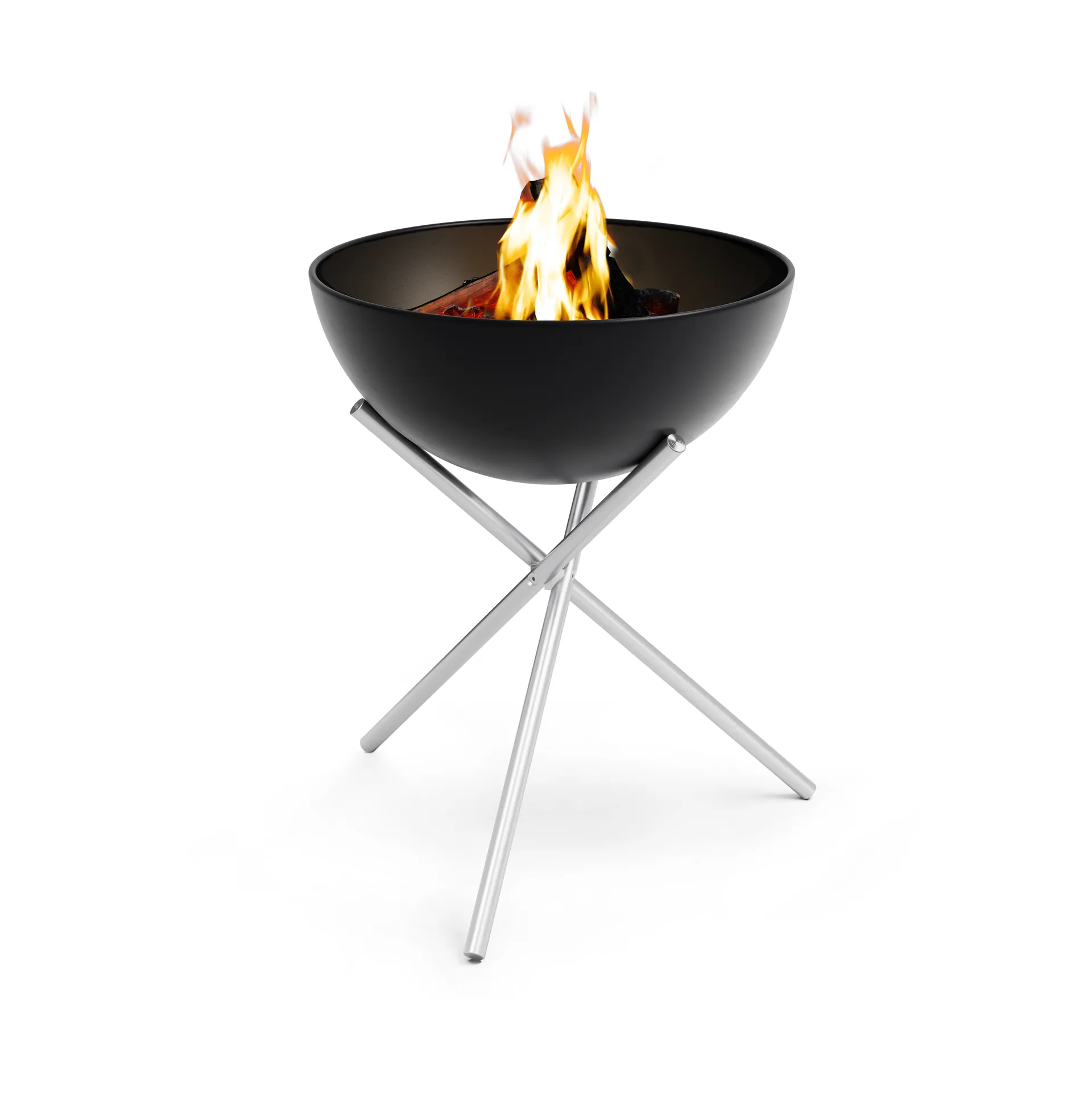 BOWL 70 kolmijalkainen jalusta, Hopea Höfats