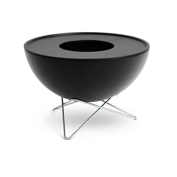 BOWL 70 Plancha paistolevy - Musta - Höfats