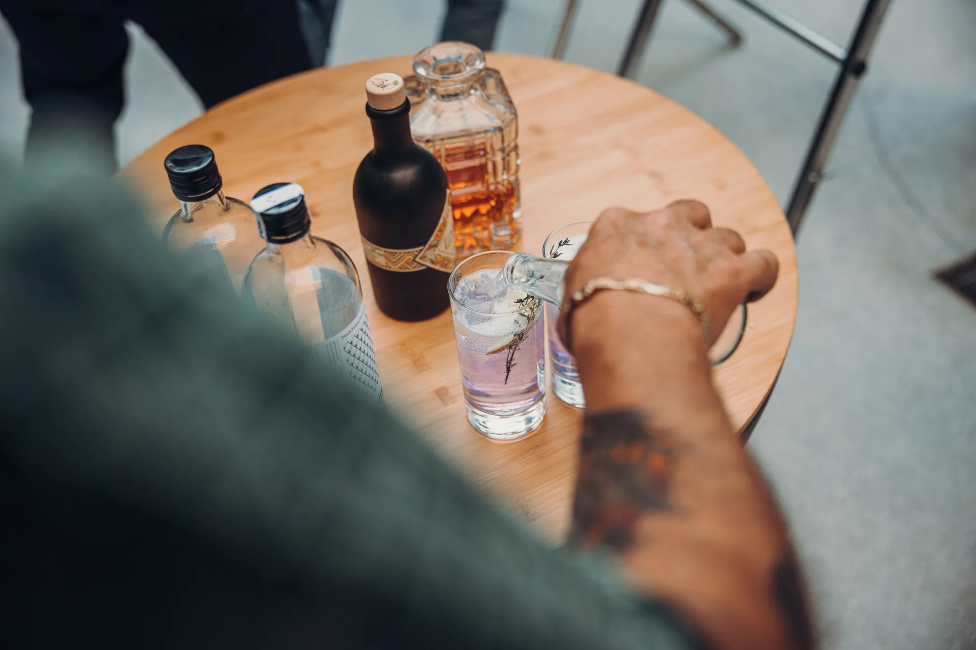 BOWL 70 tarjotin, Bambu Höfats