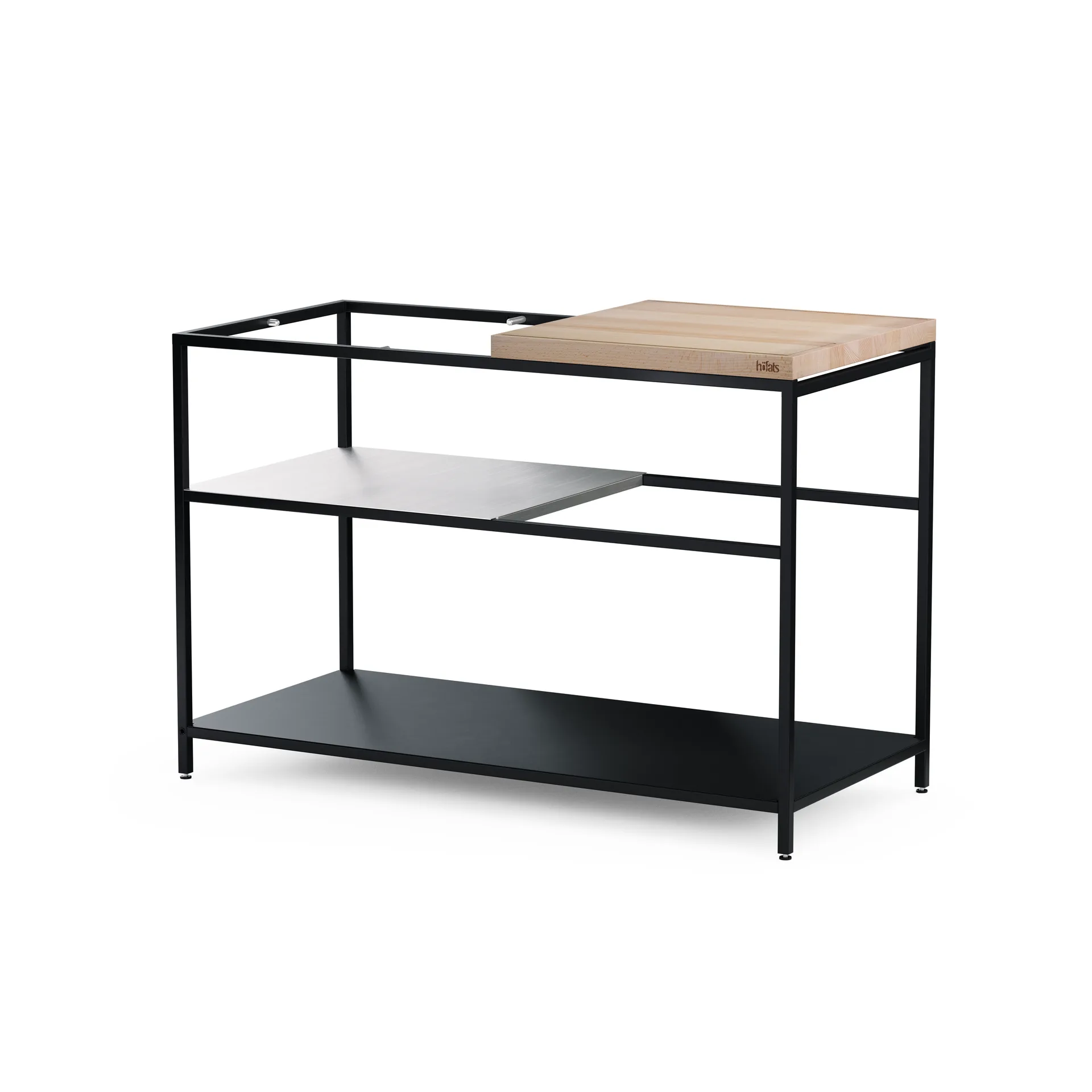 FIRE KITCHEN ulkokeittiö, Musta Höfats