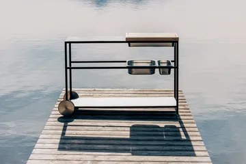 FIRE KITCHEN ulkokeittiö - Musta - Höfats