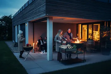 FIRE KITCHEN ulkokeittiö - Musta - Höfats