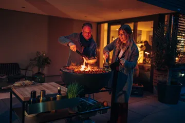 FIRE KITCHEN ulkokeittiö - Musta - Höfats