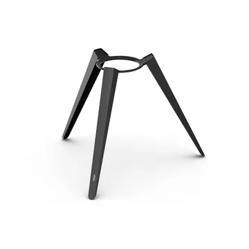 MOON 45 tulisija - All black, korkea jalusta - Höfats