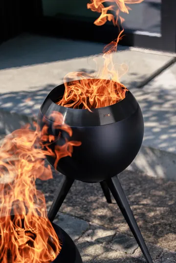 MOON 45 tulisija - All black, korkea jalusta - Höfats