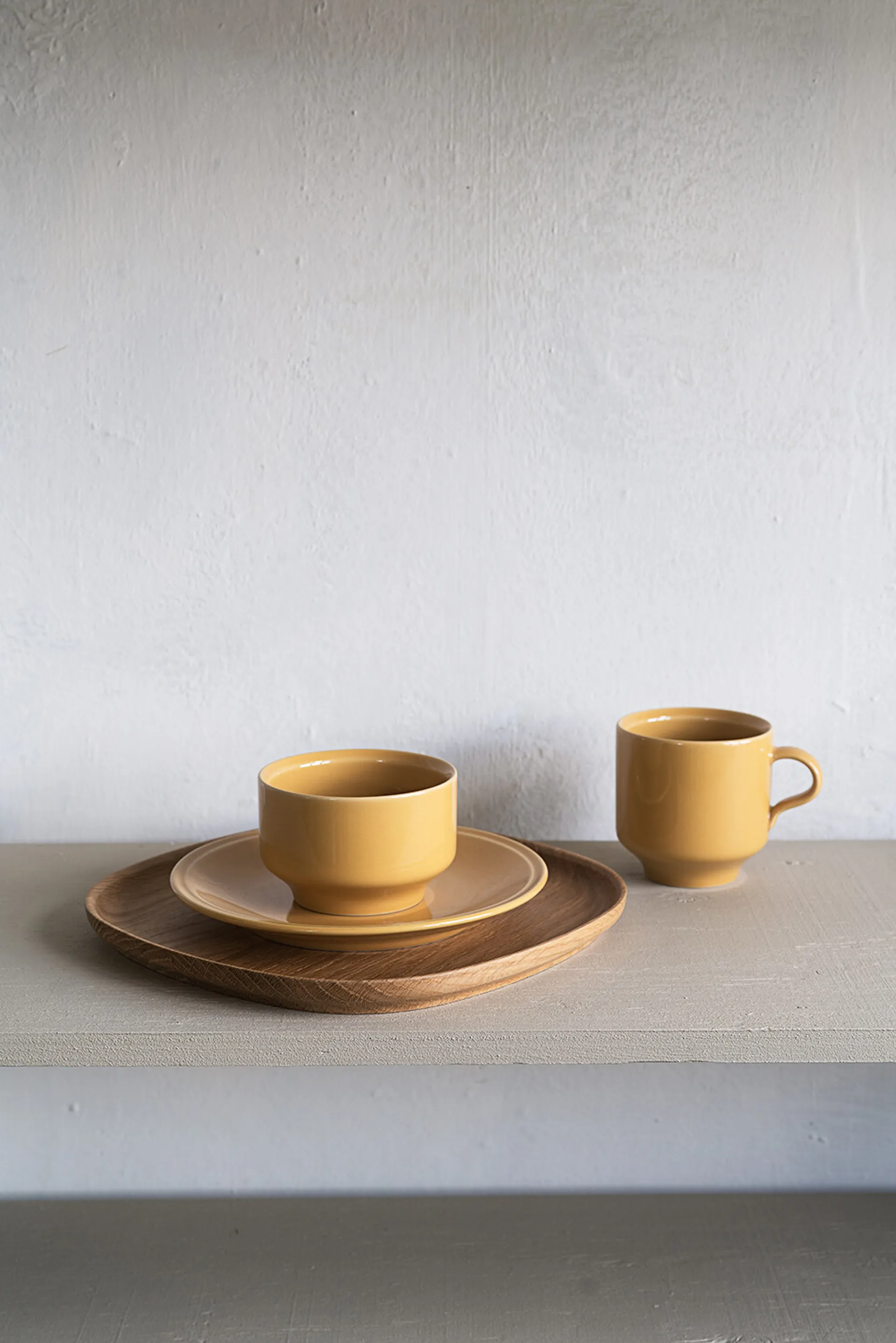 Höganäs Keramik Daga -kuppi 33 cl, Okra Höganäs Keramik