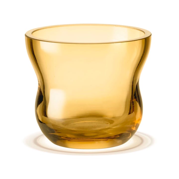 Calabas kynttilälyhty 7,5 cm - Amber - Holmegaard