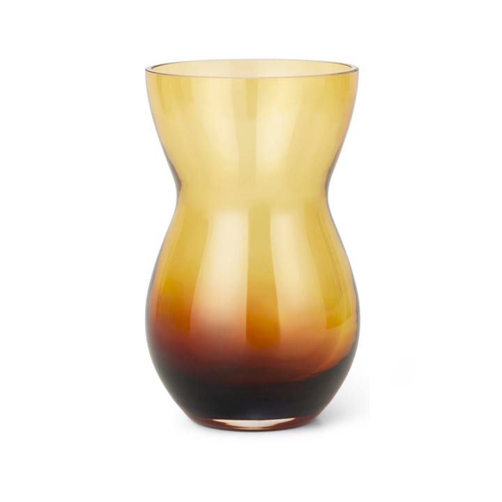 Calabas maljakko 21 cm - Duo burgundy-amber - Holmegaard