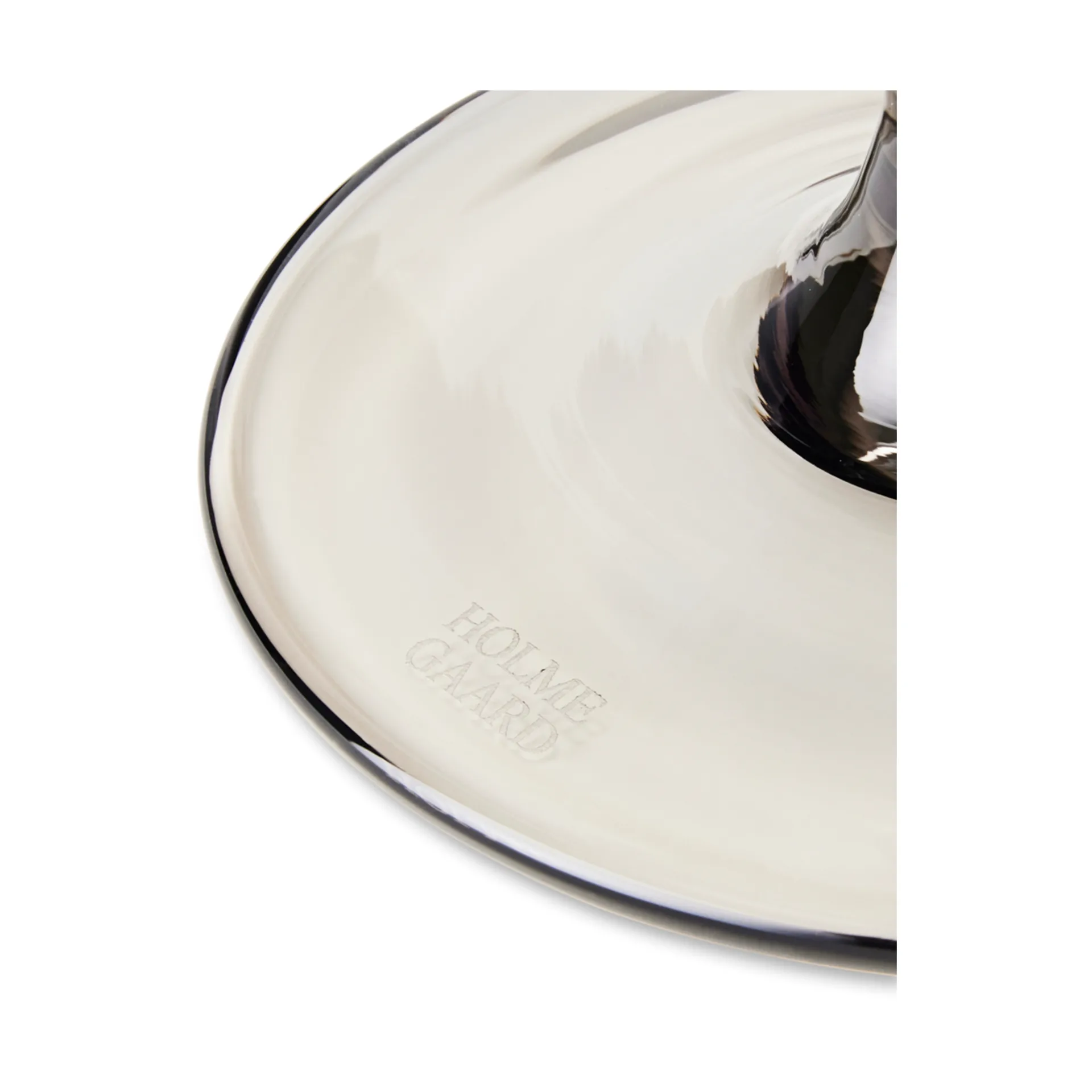 Flow lasi jalalla 35 cl, Smoke Holmegaard