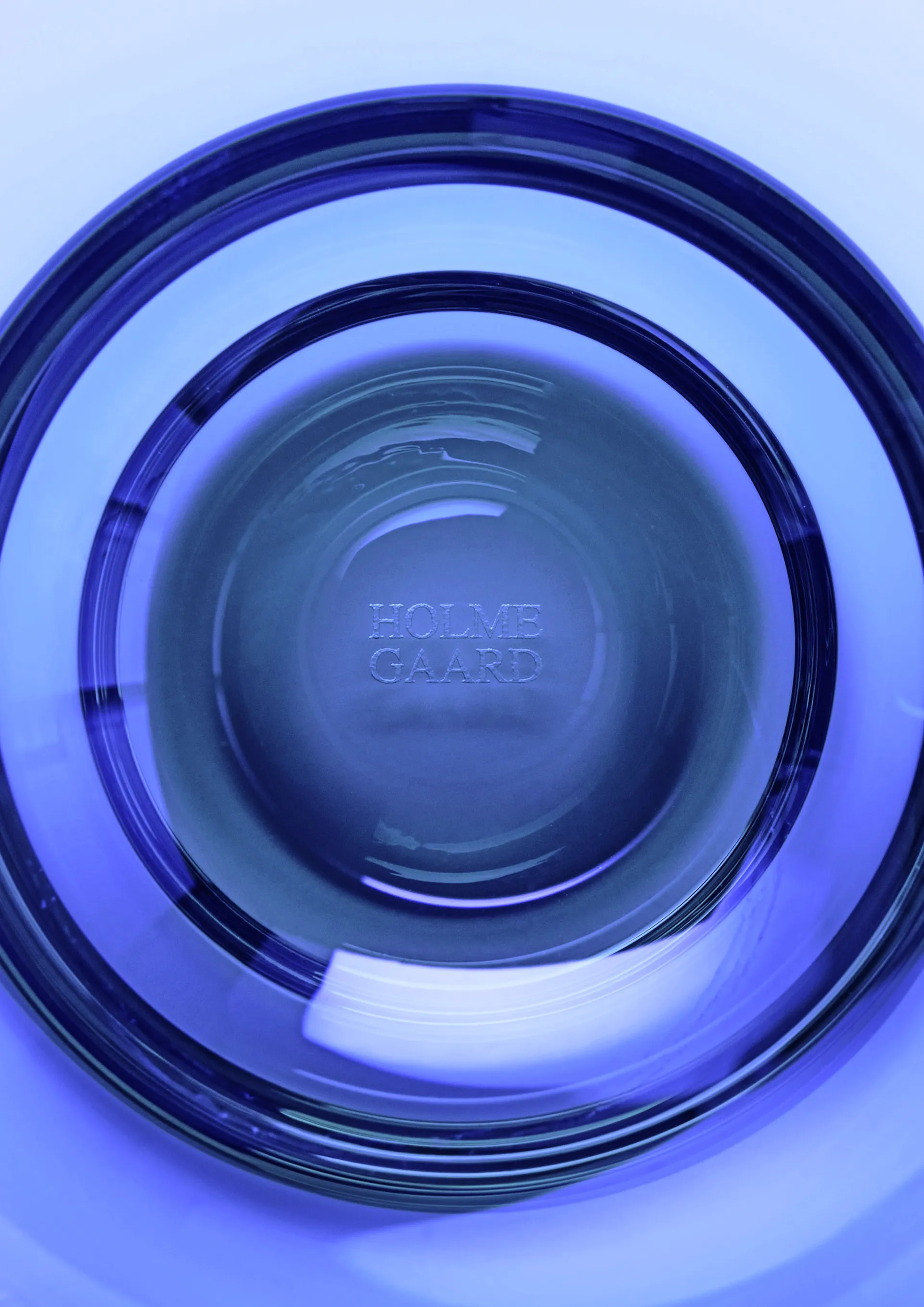 Flow vesilasi 35 cl, Tummansininen Holmegaard