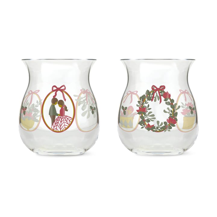 Holmegaard Christmas joulu kynttilälyhty 2-pack - 2025 - Holmegaard
