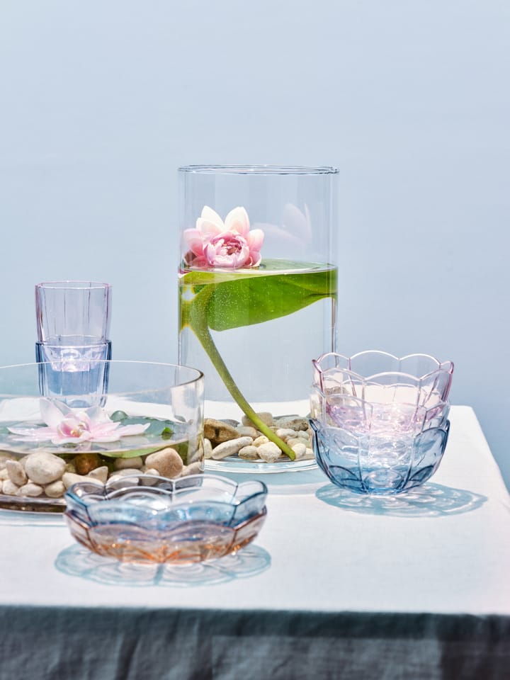 Lily jälkiruokalautanen Ø 16 cm 2-pakkaus, Blue iris Holmegaard