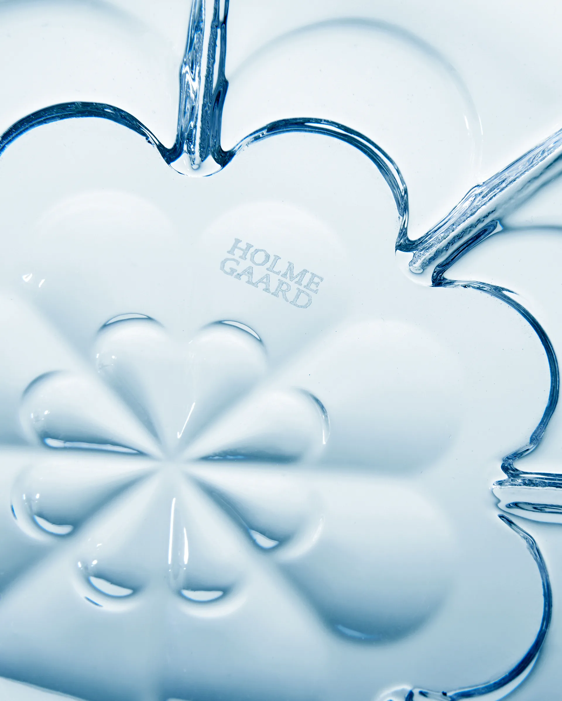 Lily kulho Ø 23 cm, Blue iris Holmegaard