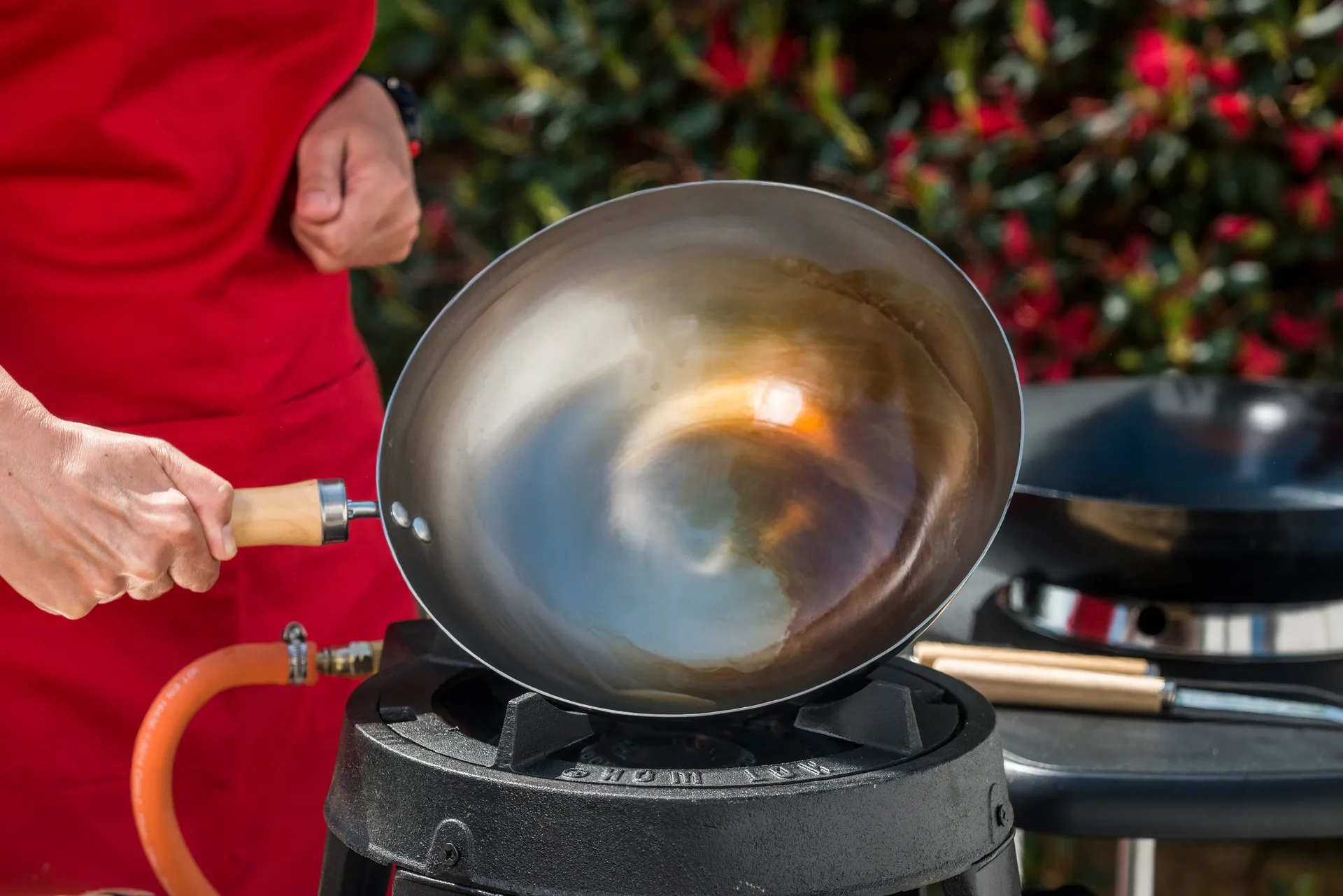 Hot Wok wokkipannu hiiliteräs, 30 cm Hot Wok