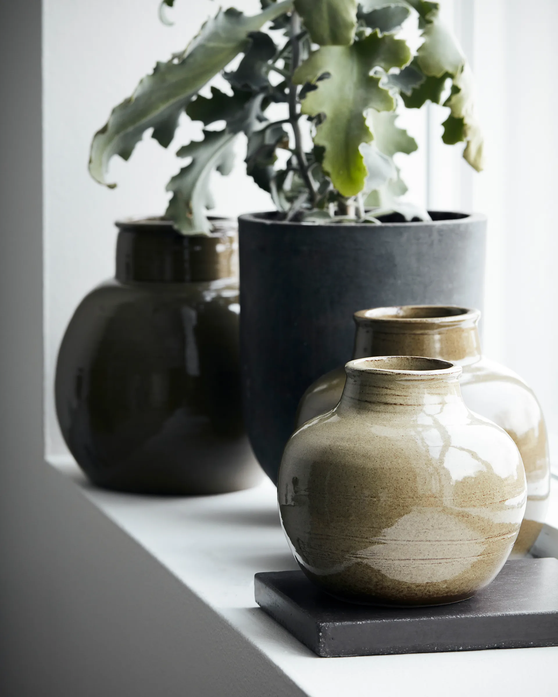 Aju maljakko 21 cm, Vihreä House Doctor