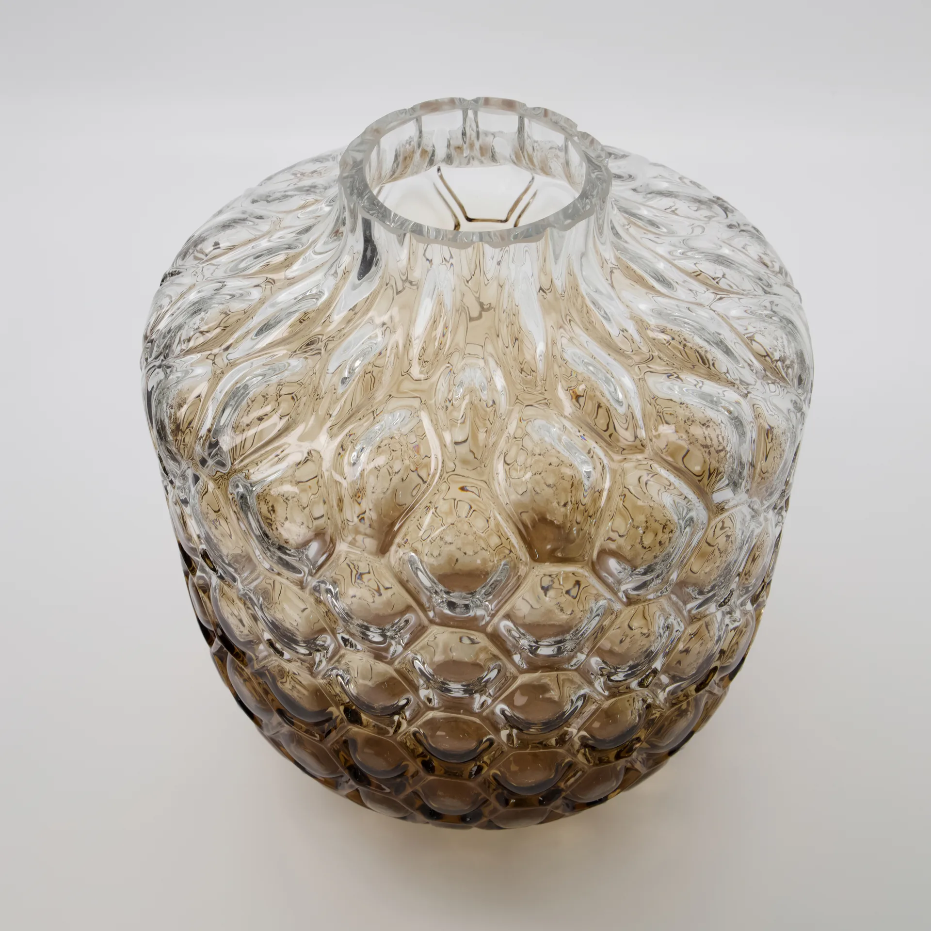 Art Deco -maljakko 31 cm, Ruskea House Doctor