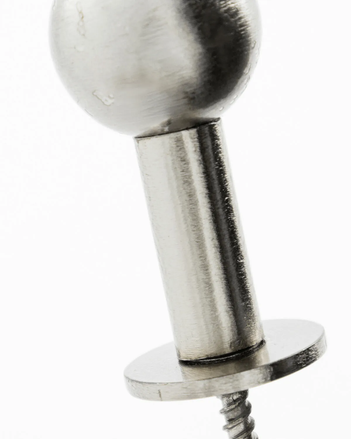 Ball koukku 2 kpl, Hopea viimeistely, Ø4x2 cm House Doctor