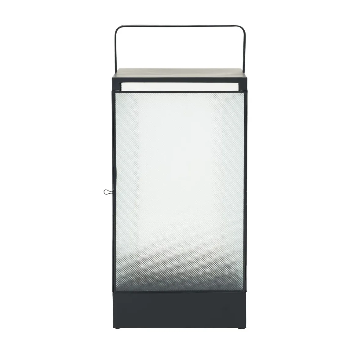 Blaze lyhty 50 cm, Musta antiikkiesine House Doctor