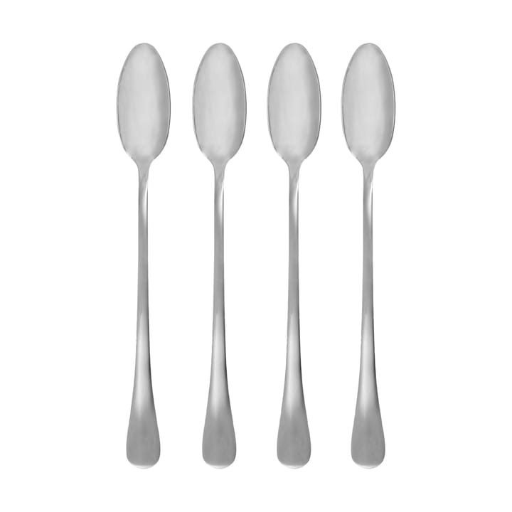 Brush pitkä lusikka 4-pack. - Silver finish - House Doctor