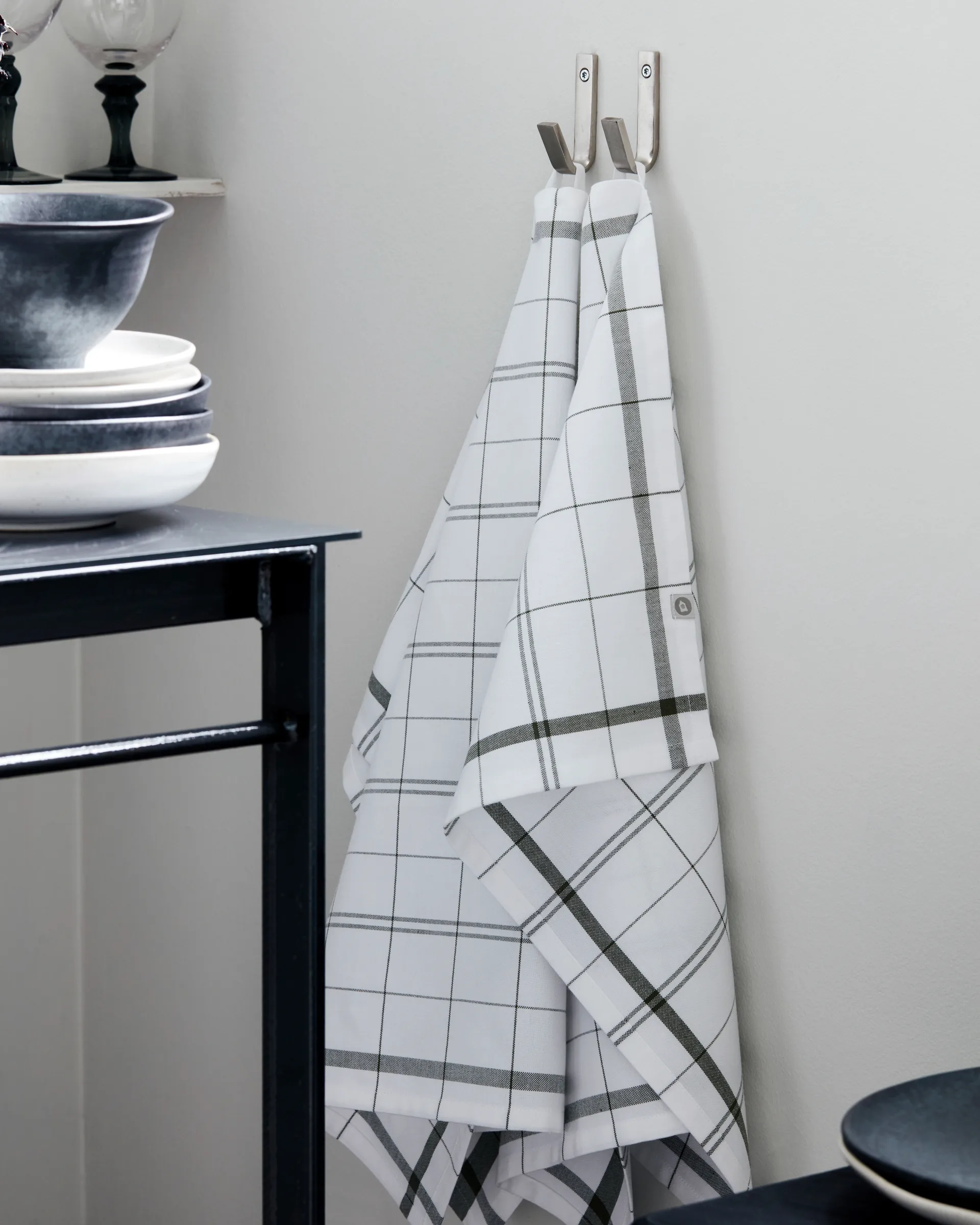 Chef keittiöpyyhe 55x75 cm 2-pack, Vihreä House Doctor