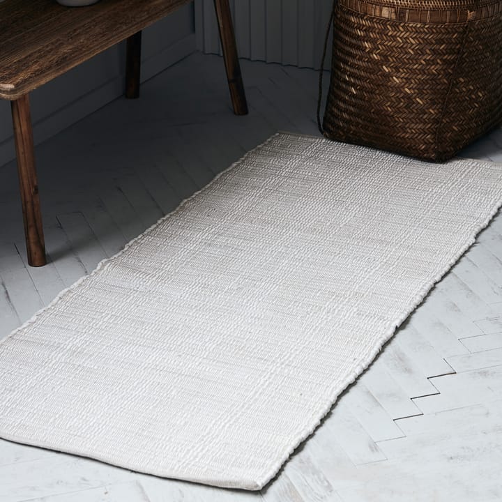 Chindi matto 70x160 cm, Valkoinen House Doctor