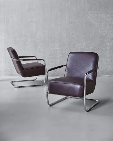 Comma loungestol - Mulperi, kromi - House Doctor