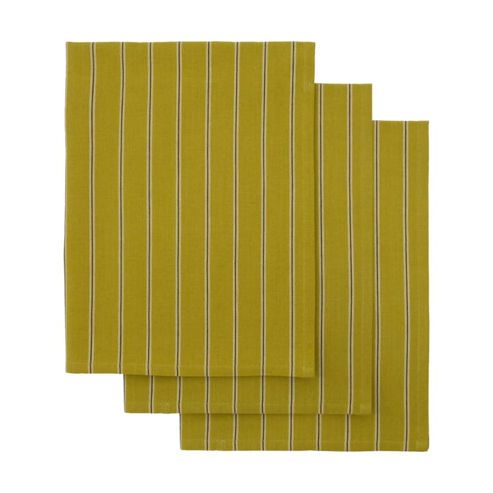 Cook keittiöpyyhe 55x75 cm 3-pack - Sinapinkeltainen - House Doctor