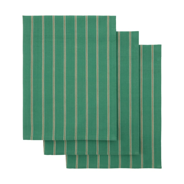 Cook keittiöpyyhe 55x75 cm 3-pack - Vihreä - House Doctor