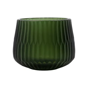 Crown lämpökynttilänpidike Ø14 cm - Vihreä - House Doctor