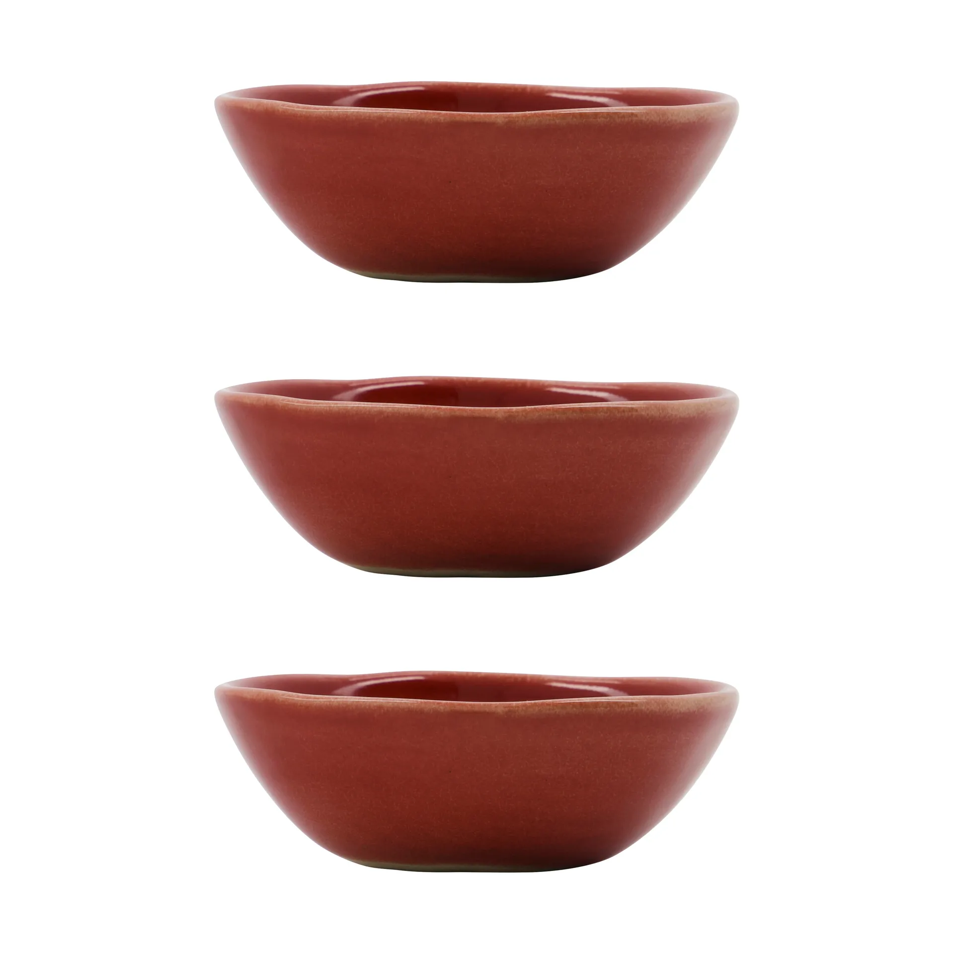 Diva kulho 4 cl 3-pack, Punainen House Doctor
