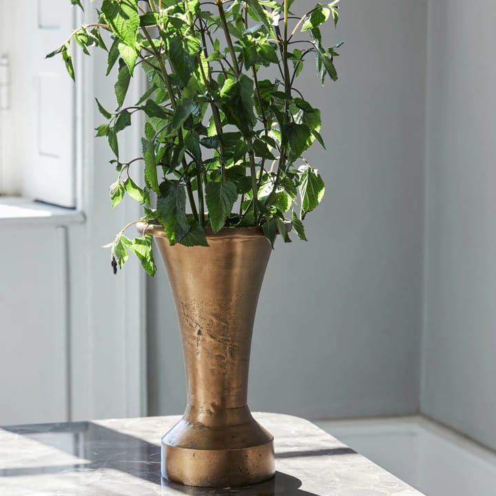 Florist maljakko 33 cm, Antiikkimessinki House Doctor