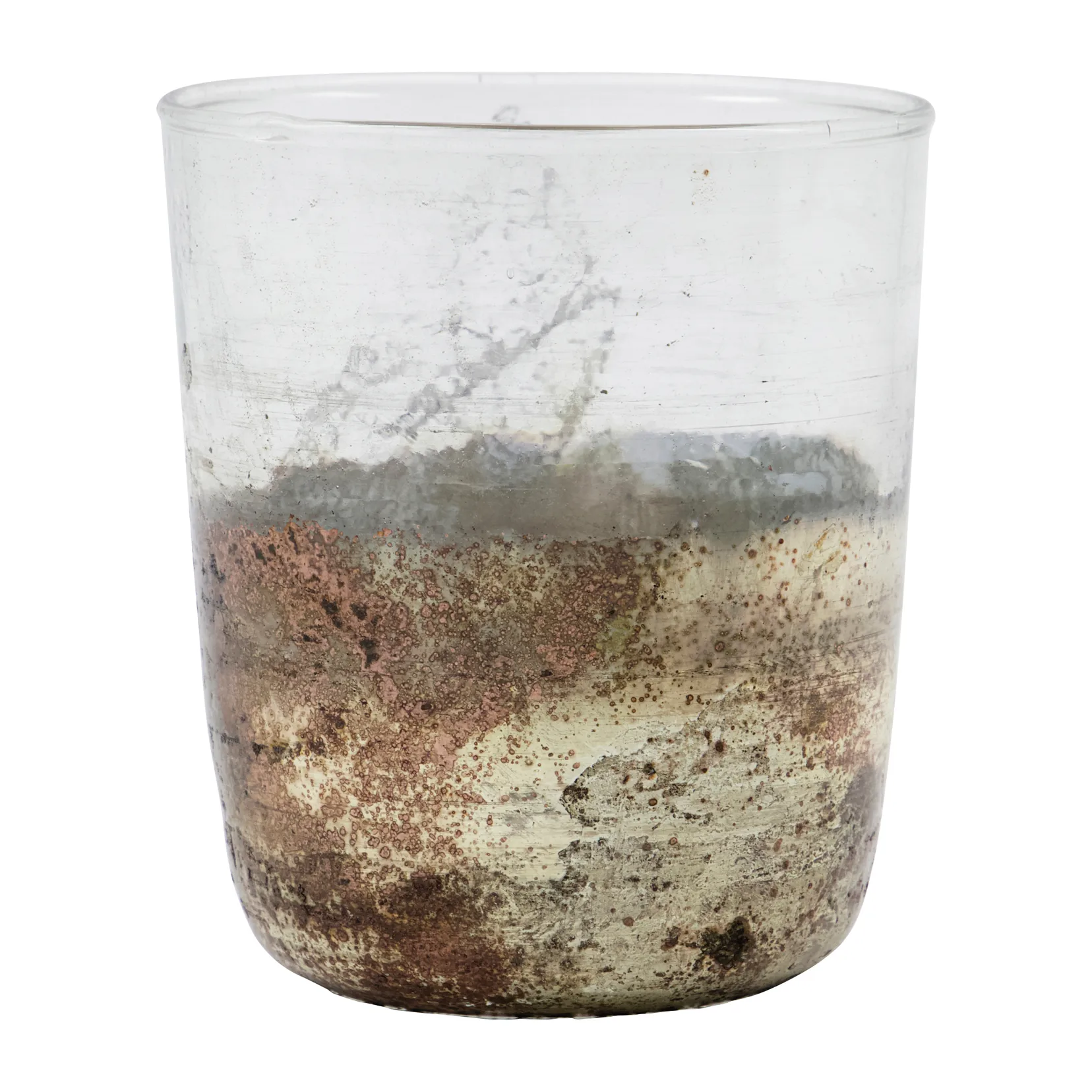 Gem lämpökynttilänpidike Ø9 cm, Clear-grey House Doctor