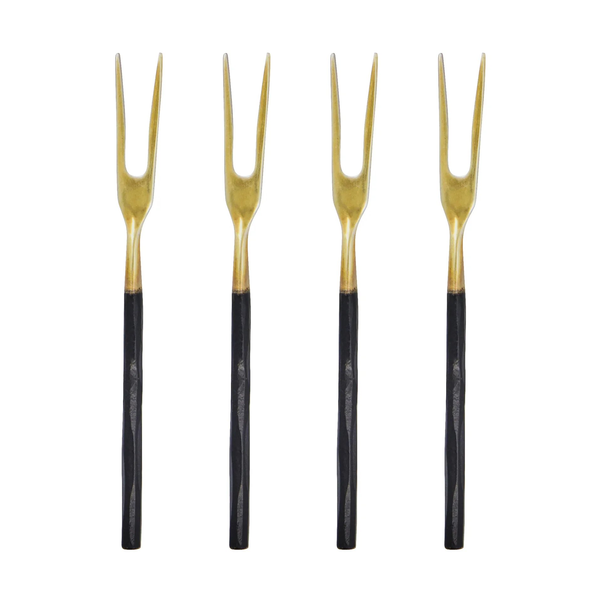 House Doctor haarukka 4-pack, Antiikkimessinki House Doctor