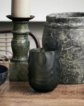 Jewel lämpökynttilänpidike Ø12 cm - Vihreä - House Doctor