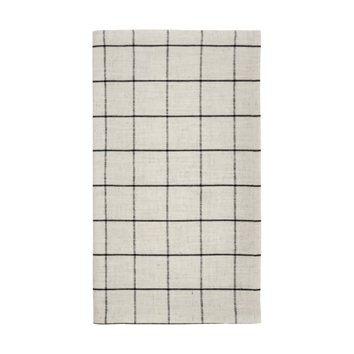 Join kaitaliina 40x140 cm. - Svart-off white - House Doctor