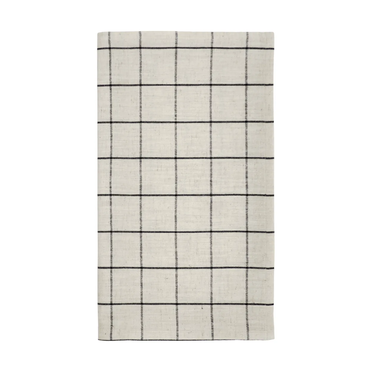 House Doctor Join kaitaliina 40x140 cm. Svart-off white