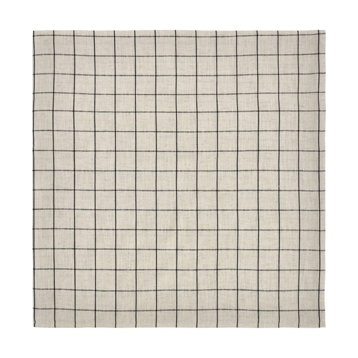 Join pöytäliina 150x150 cm - Svart-off white - House Doctor