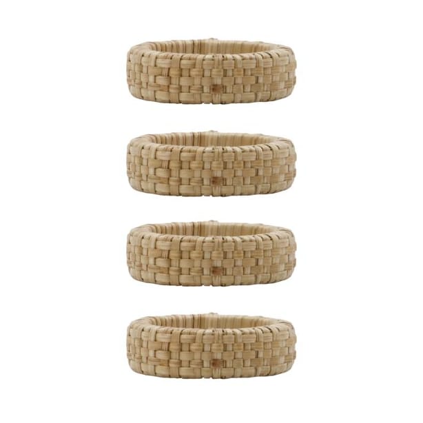 Kind servettirengas Ø5 cm 4 kpl, Bambu House Doctor