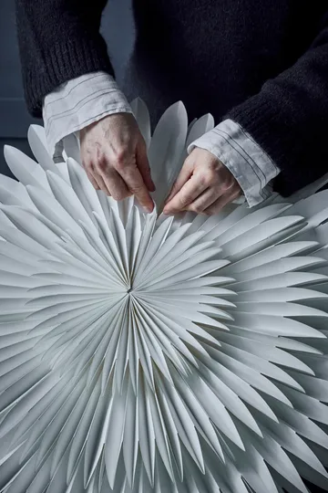 Layer joulutähti Ø60 cm - Valkoinen - House Doctor