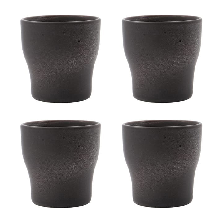 Liss termosmuki 9 cm 4-pakkaus - Tummanharmaa - House Doctor