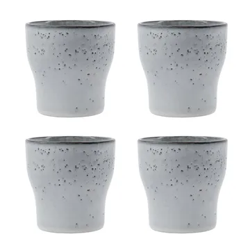 Liss termosmuki 9 cm 4-pakkaus - Vaaleanharmaa - House Doctor