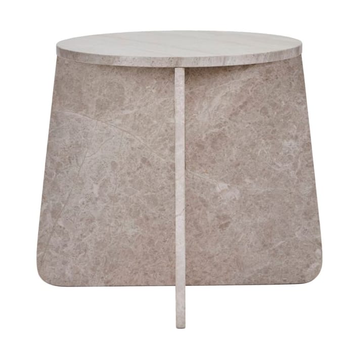 Marb sivupöytä 48x48x40 cm, Beige marmori House Doctor