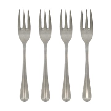 Mora kakkuhaarukka 4-pack. - Silver finish - House Doctor