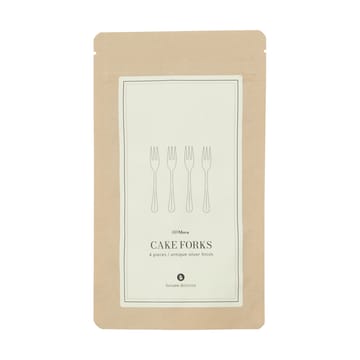 Mora kakkuhaarukka 4-pack. - Silver finish - House Doctor