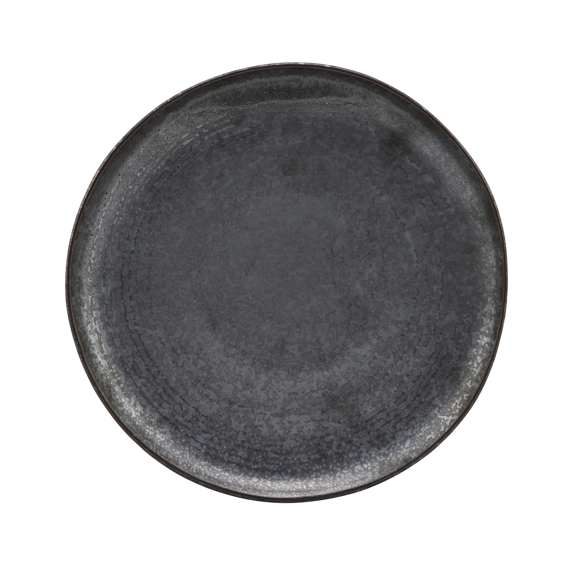 Pion aamiaislautanen, Ø 21,5 cm , Musta-ruskea House Doctor