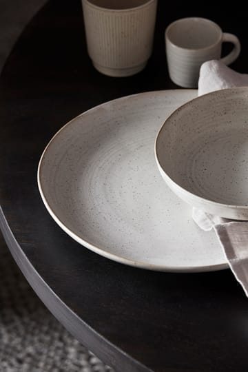 Pion lautanen, Ø 28,5 cm - Harmaa-valkoinen - House Doctor