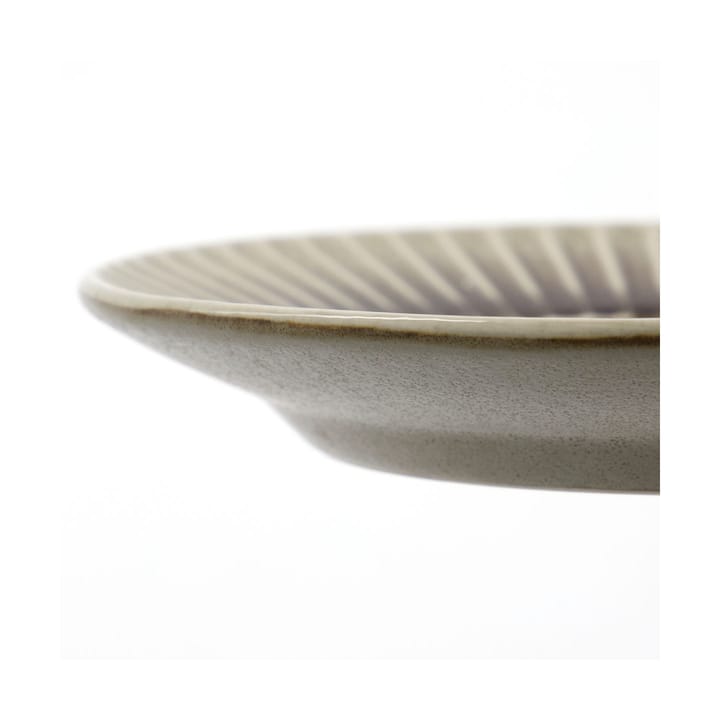 Pleat lautanen Ø16 cm, Harmaa-ruskea House Doctor