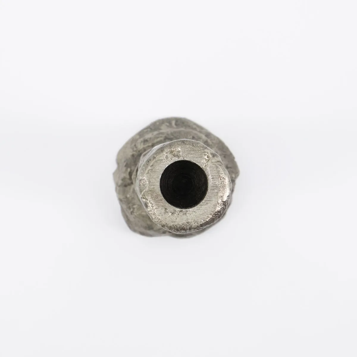 Raku kynttilänjalka antiikkihopea, 25 cm House Doctor