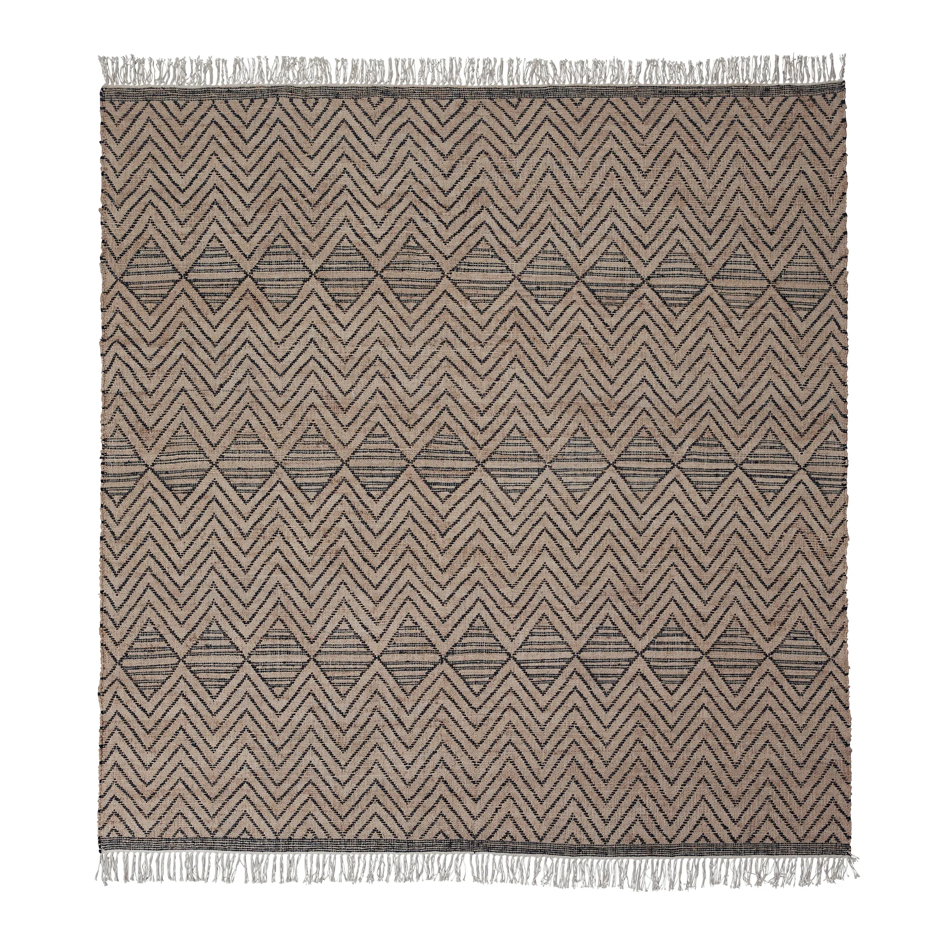 Ranjar matto 250x250 cm, Ruskea House Doctor
